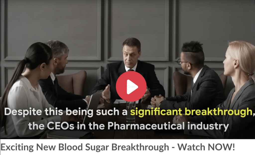 Blood sugar breakthrough
