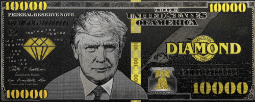 Diamond Trump Bucks – Internet Sensation – Is It Legal?
